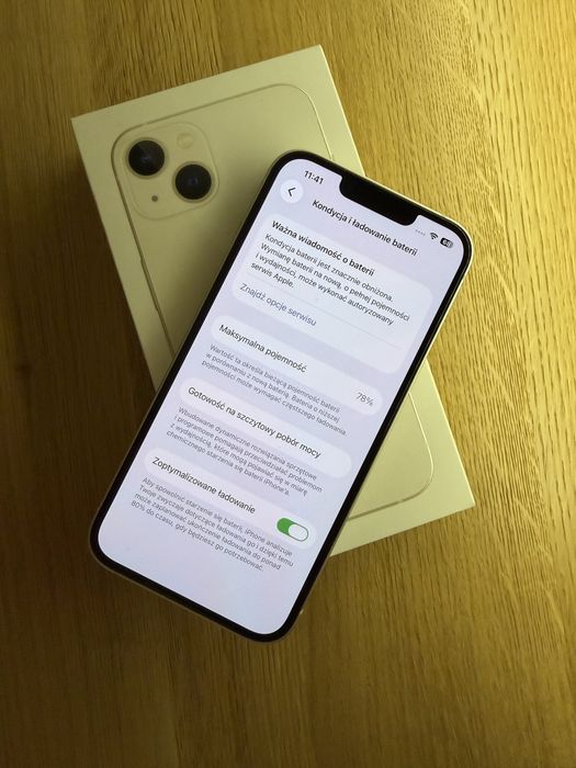 iPhone 13 biały 128GB