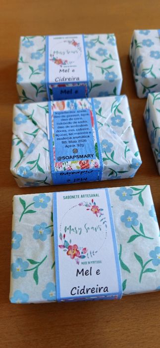 Sabonete Artesanal/Natural de Mel e Cidreira