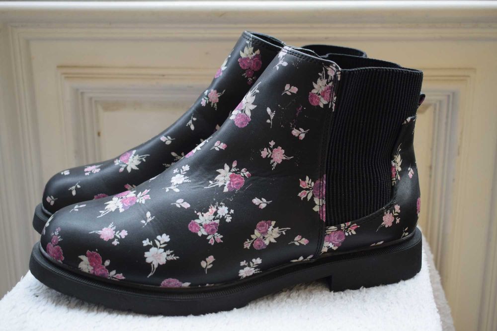 ботинки челси ботильоны на широкую Simply be р. 8 E 27.8 см