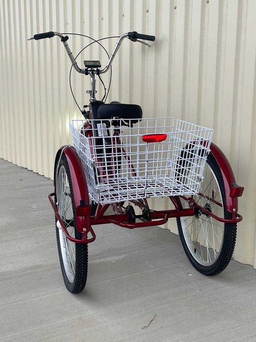 Грузовой электровелосипед. Трёхколесный электровелосипед. Электронабор