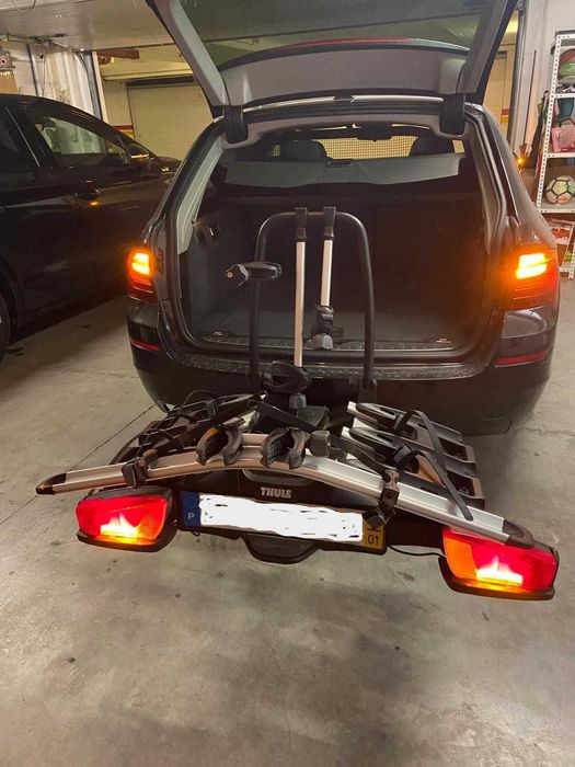 Suporte 4 bicicletas bola de reboque Thule VeloCompact 926 Excelente