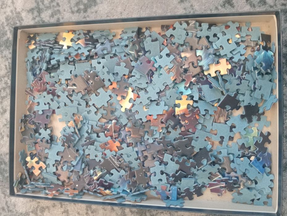 Пазли Ravensburger Star Line 500 елементів Вовк (Світяться в темряві)