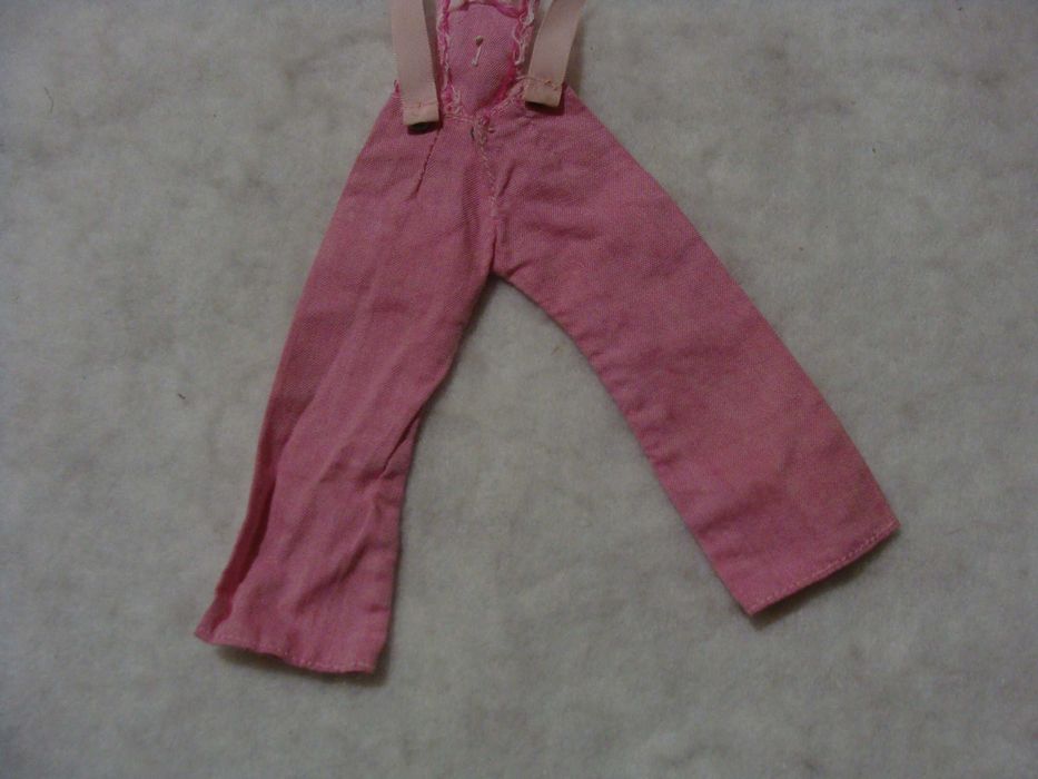 Macacão Rosa Boneca Sindy - Dungarees (Ref 12S111) de 1975