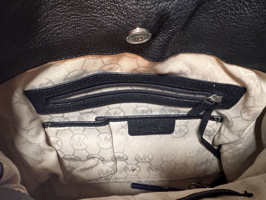 Skórzana torebka czarna | shopper | oryginalna | Okazja