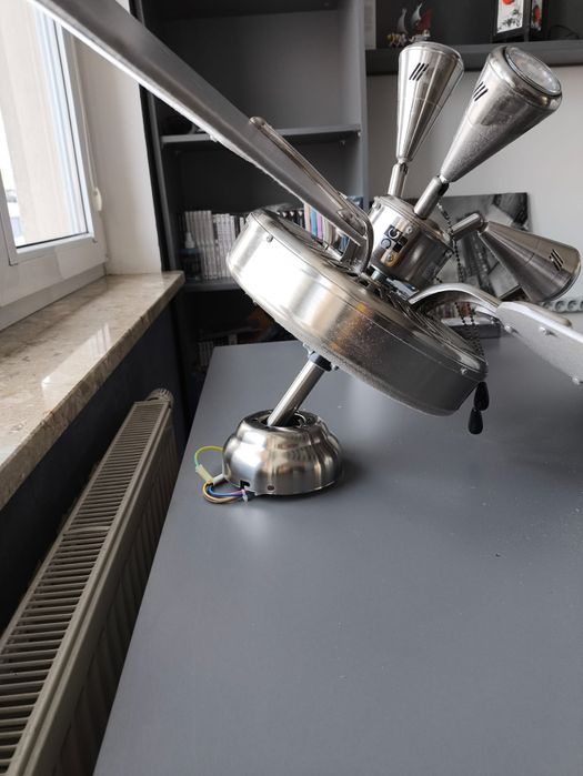 Żyrandol wentylator sufitowy Wiatrak