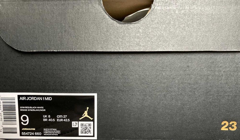 Air Jordan 1 Mid SE - ’Reverse Bred’ - rozm. 42.5/27cm & 44/28cm