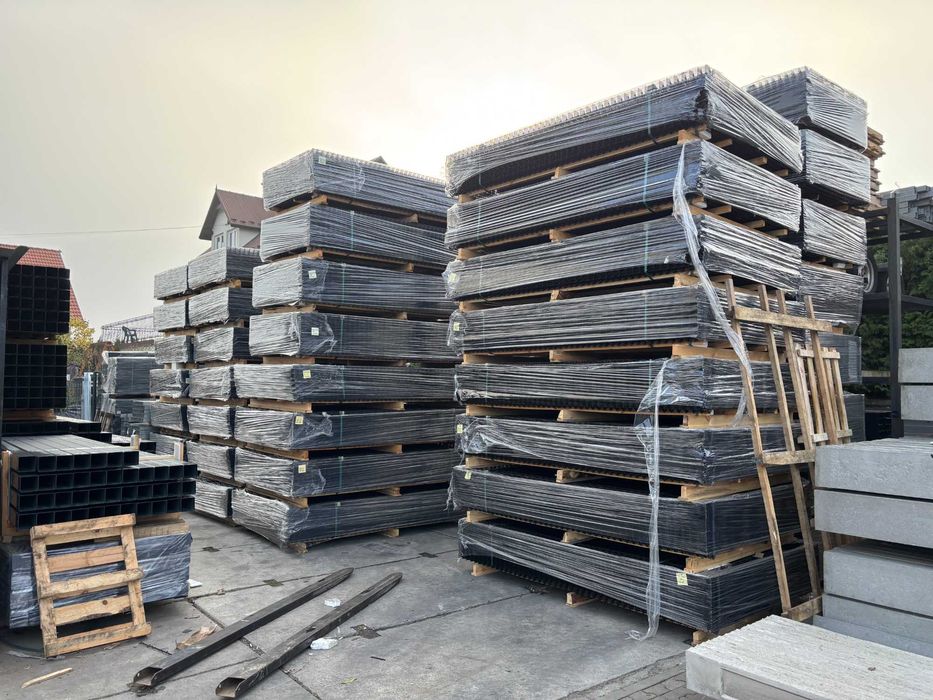 Ogrodzenie Panelowe 3D panel DOSTAWA podmurówka Bramy Furtki Słupki