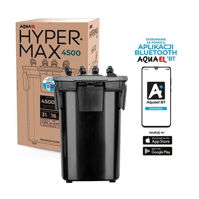 Filtr Aquael Hypermax 4500  Bluetooth