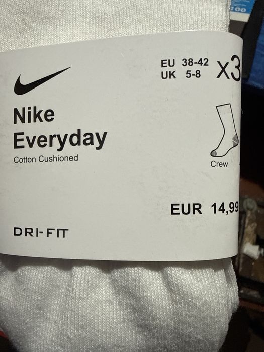 Skarpetki nike rozmiar 38-42