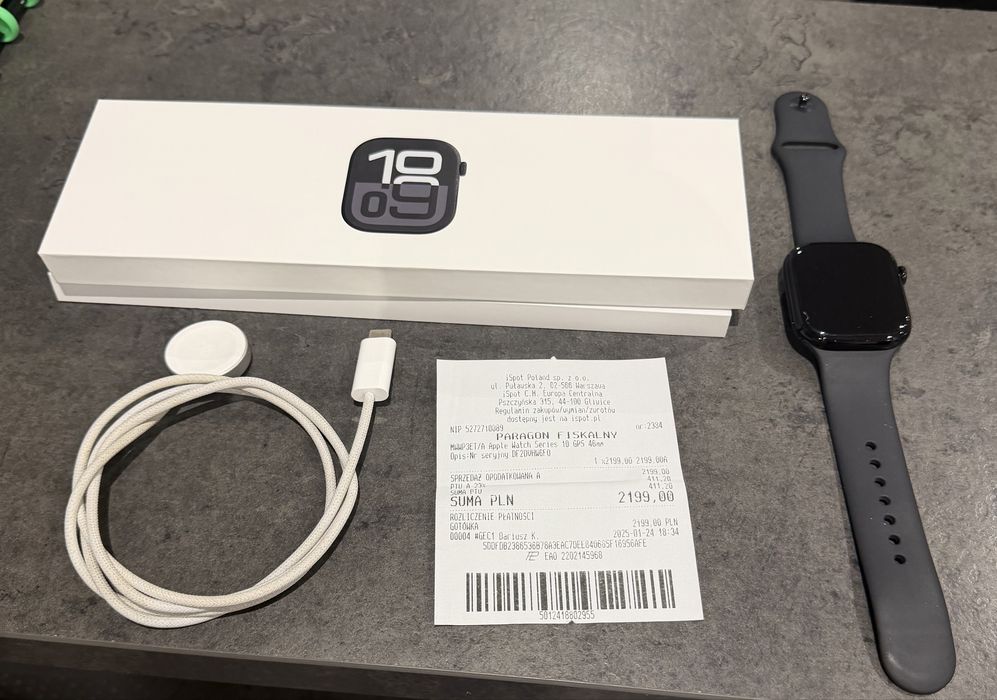Apple Watch 10 46mm Jak nowy!