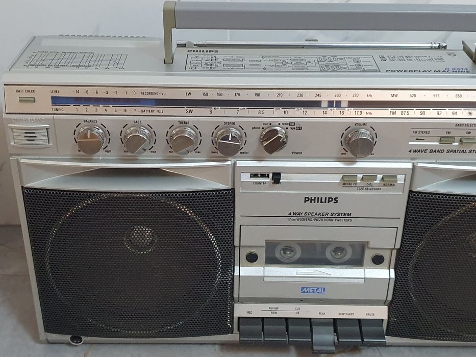 Radiomagnetofon Philips d8514 vintage