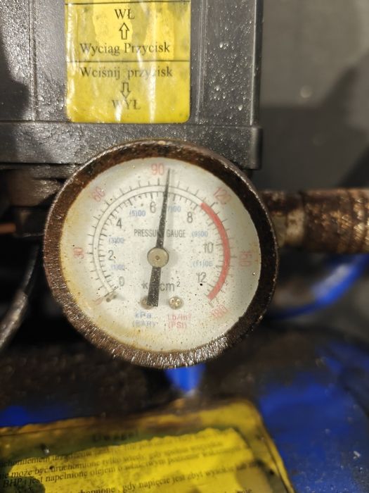 Kompresor 100l 8bar 3kW erman lt100 380v 450l/min Mocny Wrocław