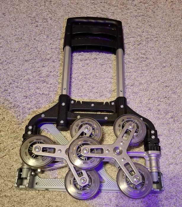 Wózek Magazynowy Transportowy do schodów Młynarka Aluminium  70kg