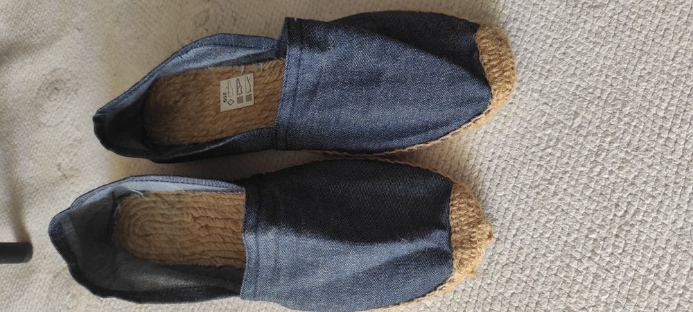 Espadryle unisex rozmiar 39