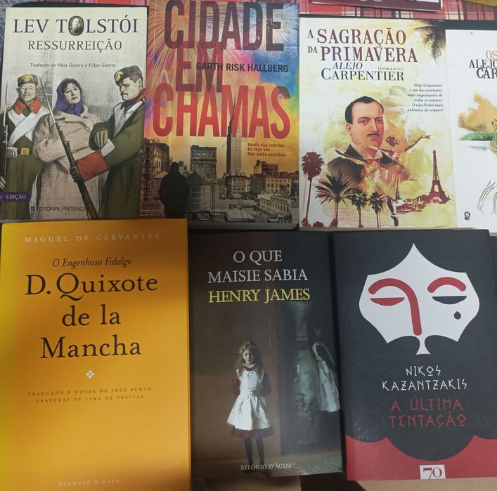 Vários romances a 10 euros