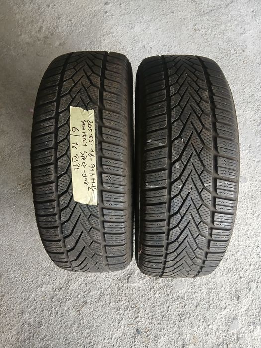 4 Pneus 205/55R16 seminovos