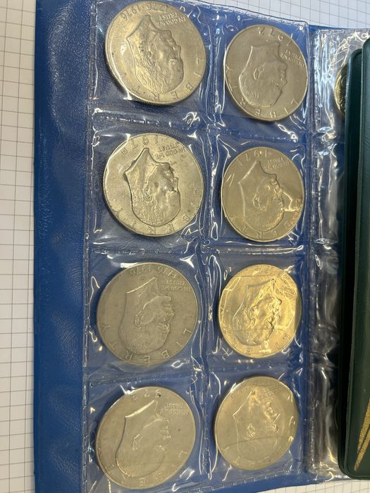 Dolar one dollar 8 sztuk kolor srebra polecam