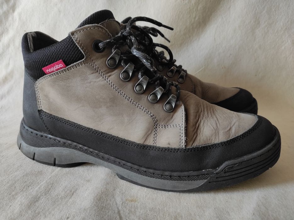 Buty trzewiki trekkingowe męskie   Nagaba skóra kodura nr 43