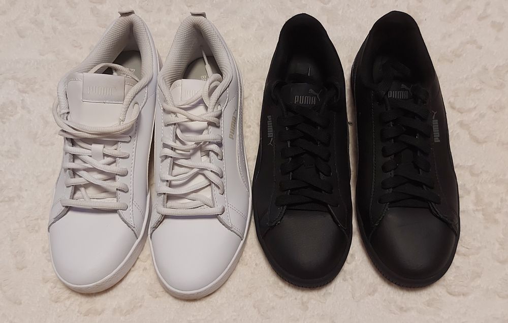 Кросівки Puma black & white, р.39