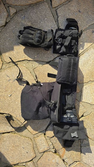 Pack Airsoft Completo – Rossi Neptune SEAL ETU/MOSFET + MB03D + Equipamento Tático