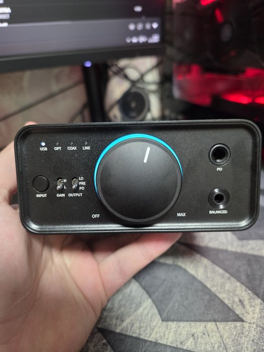 Станціонарний Dac ЦАП з підсилювачем до навушників FiiO K7