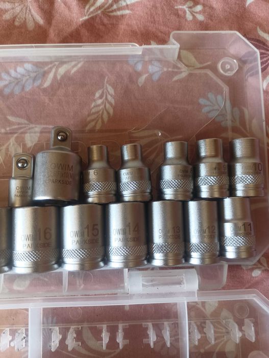 Conjunto de Chaves de Caixa Metálicas Parkside