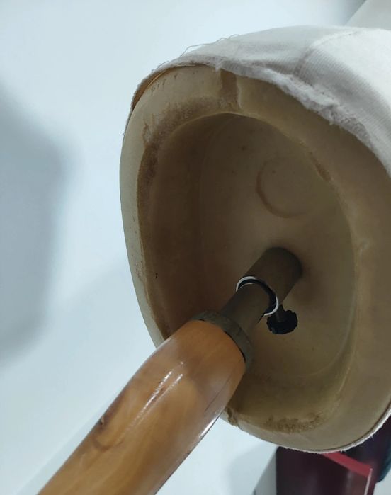 Manequim tronco madeira