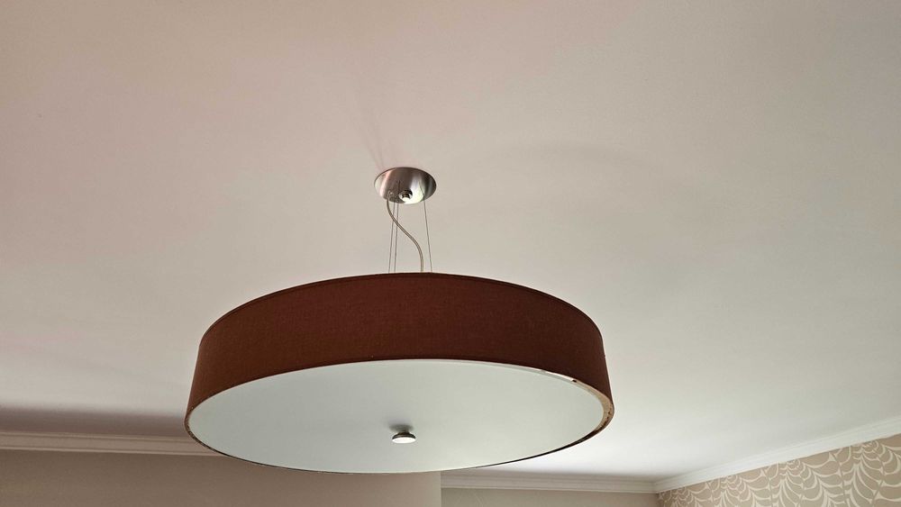 Lampy oświetleniowe komplet 5 elementów do salonu, nowoczesne.