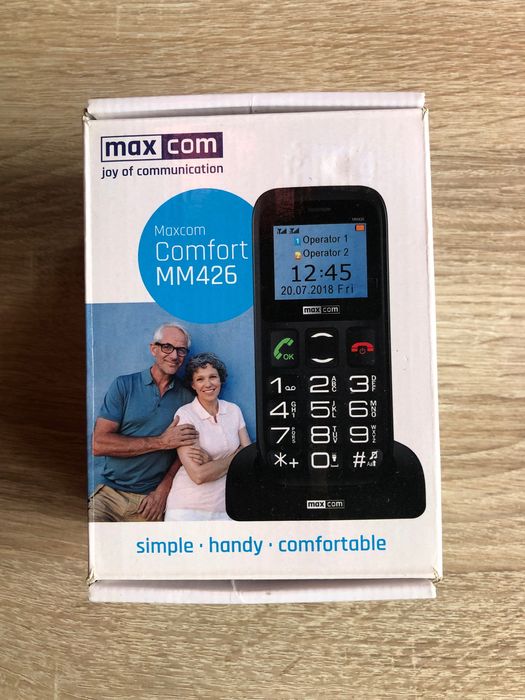 Telefon komórkowy Maxcom Comfort MM426/ dla seniora