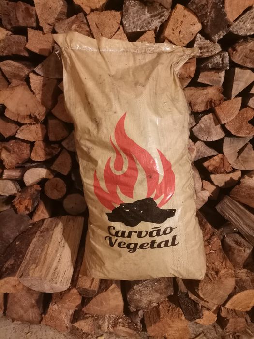 Carvão vegetal de sobro