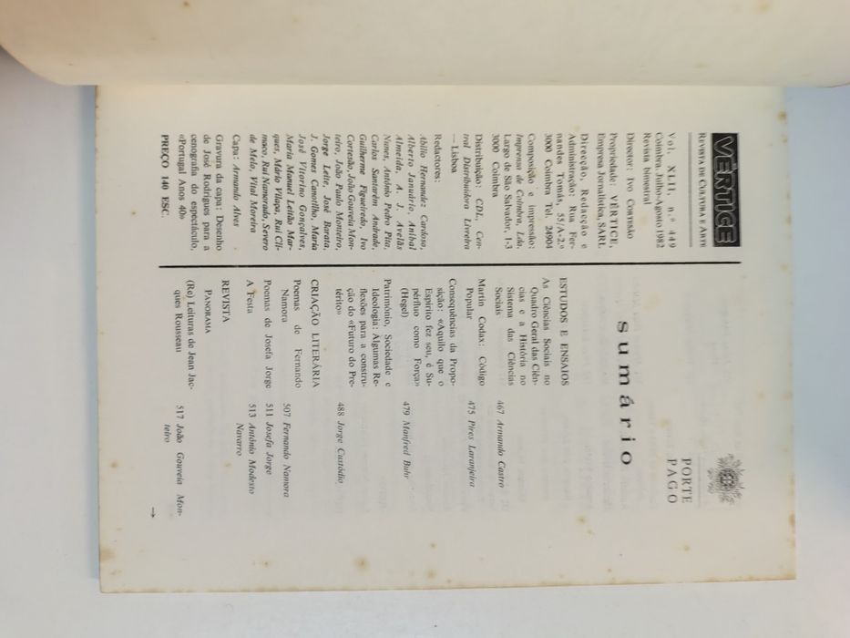 Revista Vértice n° 449