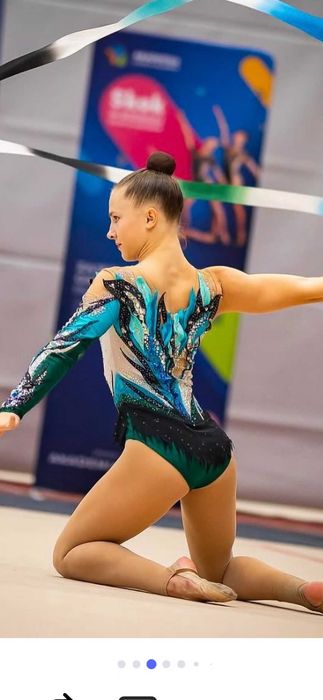 Strój startowy dla gimnastyki artystycznej 158-165