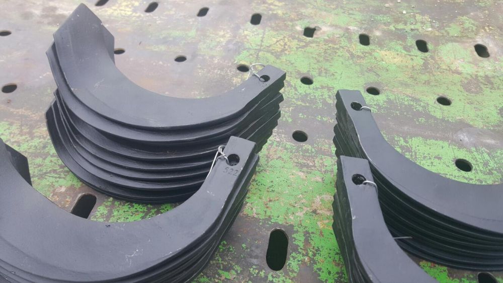 Facas para freses mini tratores kubota mitsubishi iseki iamar