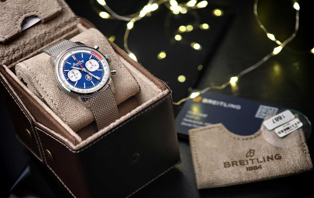 Breitling Top Time B01 SHELBY COBRA ref. AB01763A1C1A1 Męski Zegarek