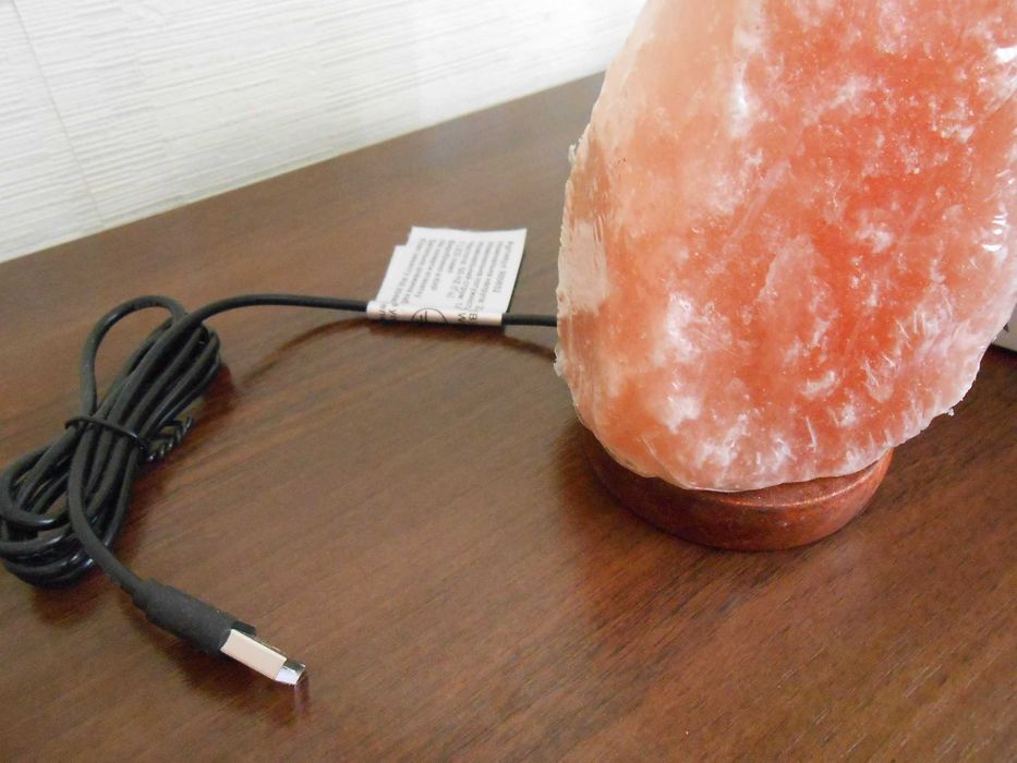 Солевая лампа с LED посветкой