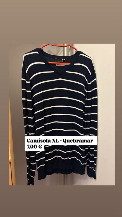 3 Camisolas Masculinas XL / M