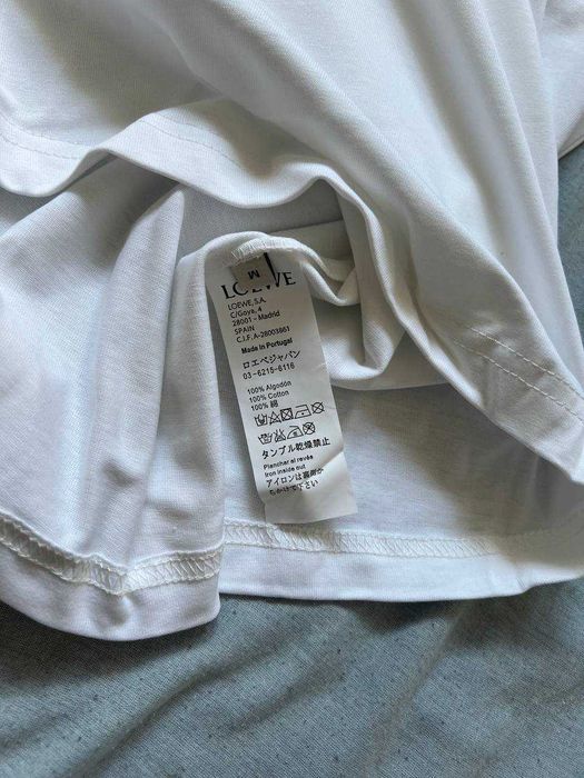 Loewe biala koszulka white t-shirt nowa damska M