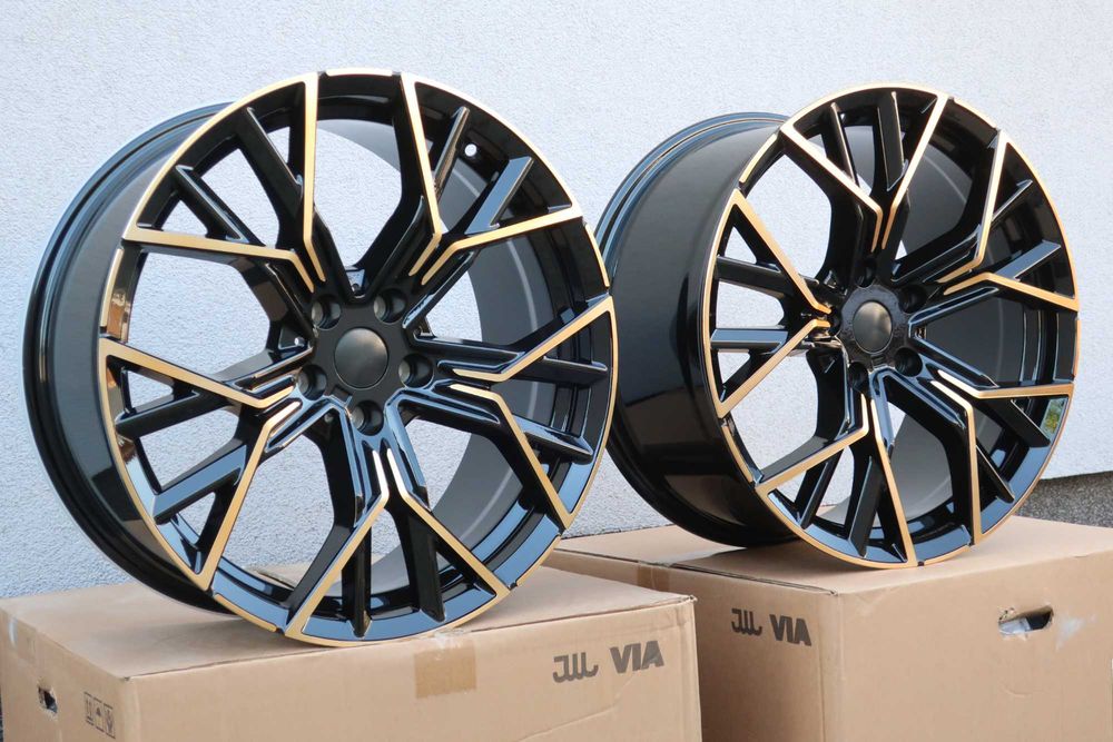 felgi 19 5x120 8/9 BMW f30 f31 f32 f33 e90 e91 e92 e93 f25 f26 e89 e84 f30 f31 f32 f36 f10 f11 f13 e89 WKLĘSŁE czarny + brąz