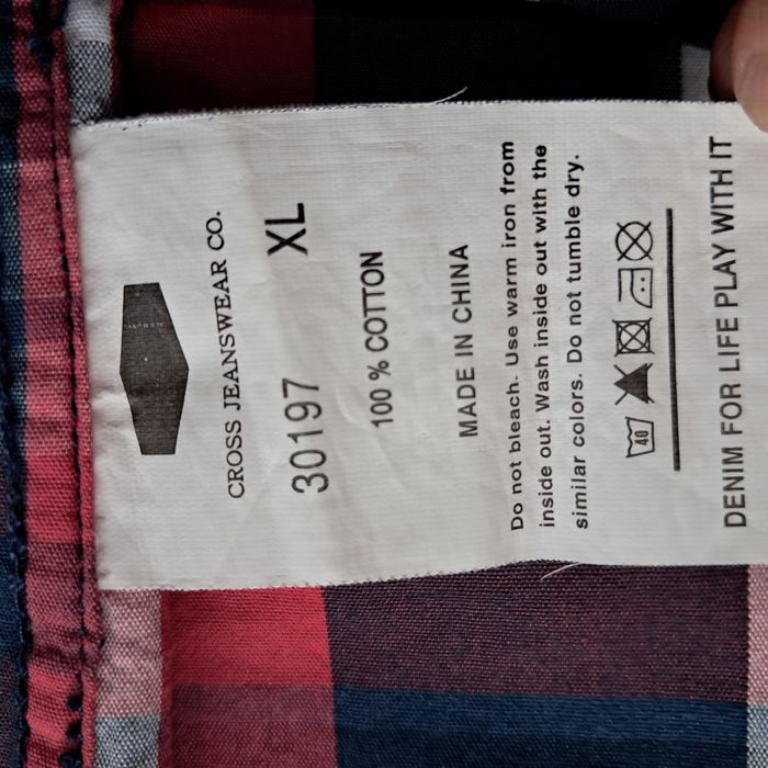 Koszula w kratę XL