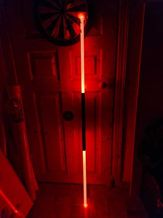 14-кольоровий світловий посох 150 см довжина двосторонній меч Дарт Мол