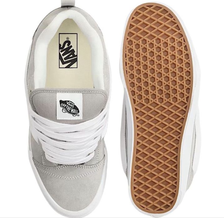 кросівки Vans Knu-Skool Світло-сірі