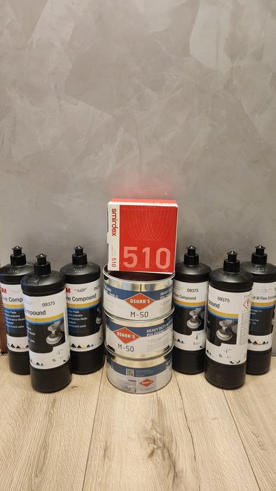 Полировальная паста м 50 Oscar's 1л,полировальная паста  3 М  абразивная,круги Smirdex Шлифовальные