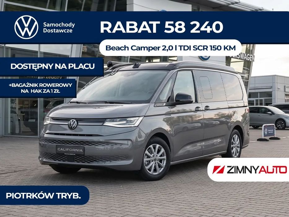 Volkswagen California Beach Camper nowa 2.0 L TDI 150 KM DSG