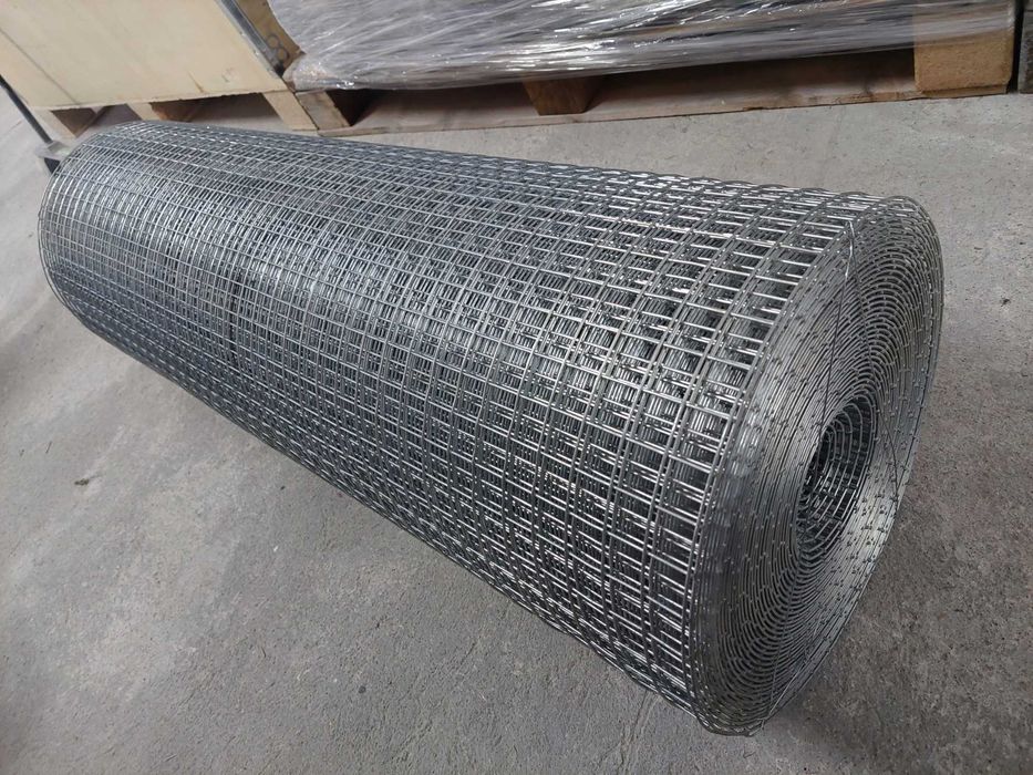 Siatka hodowlana zgrzewana oko 19x19mm  DRUT 2mm OCYNK OGNIOWY 25 mb