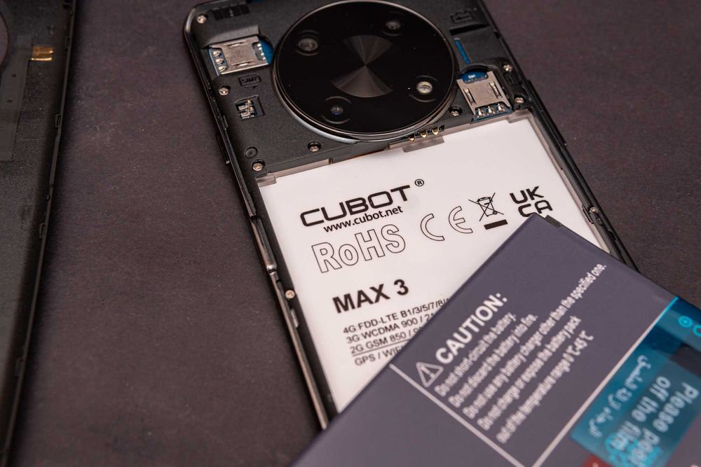 Cubot max 3 4/64 GB Black