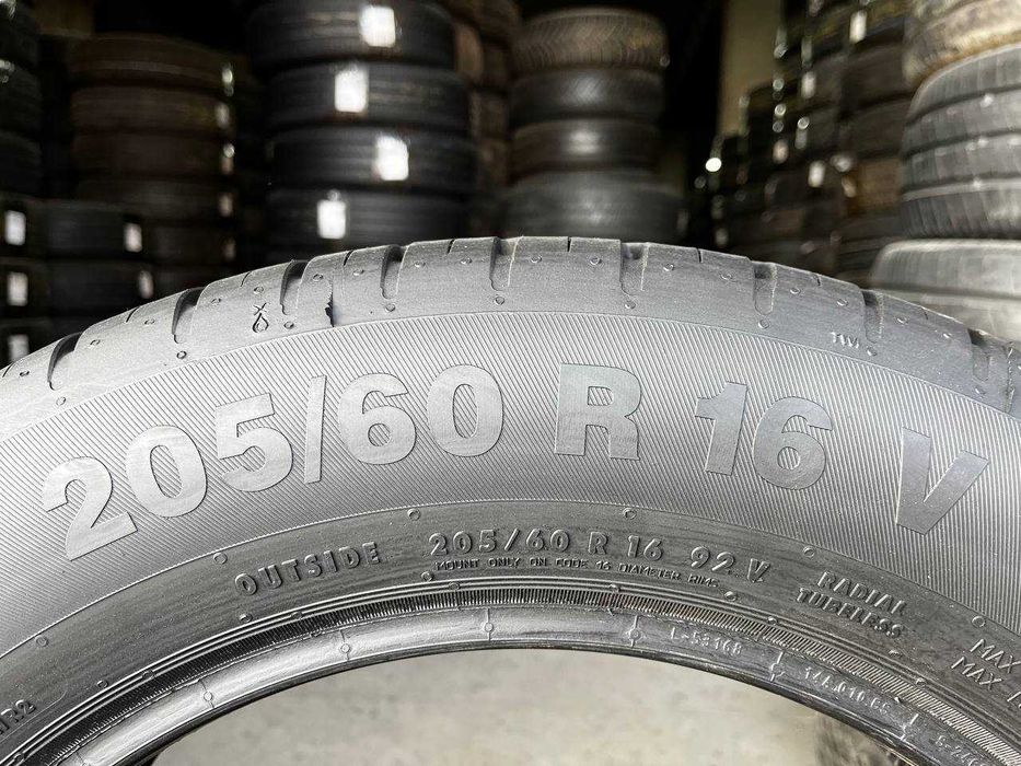 205/60 R16 CONTINENTAL CONTIECOCONTACT 5 MO Літні шини стан нових