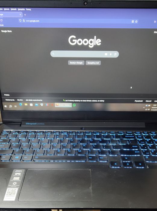 Sprzedam laptopa Lenovo Ideapad Gaming 3- Idealny do pracy/nauki.