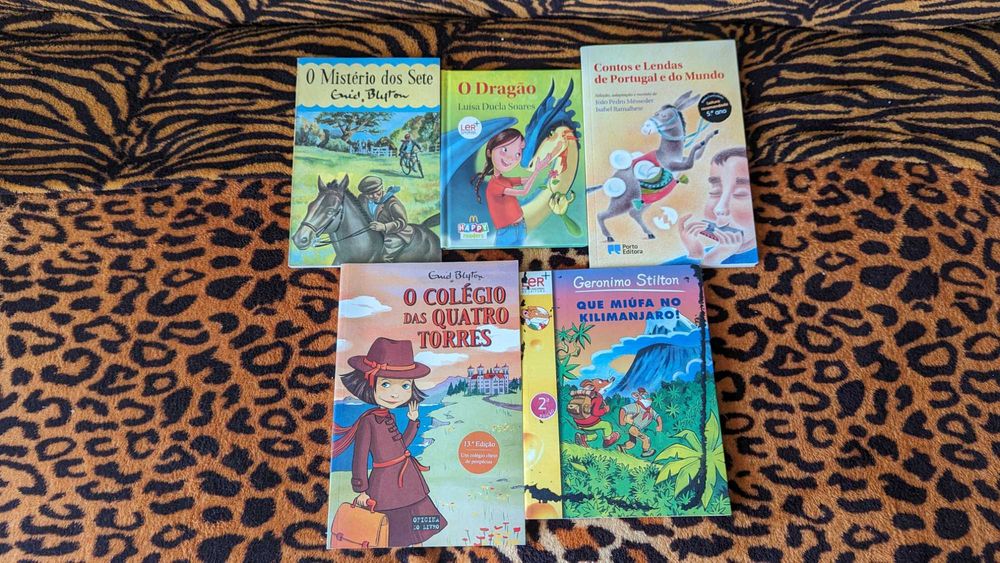 Vários Livros (literatura geral, infantis, enciclopédias, condensados)