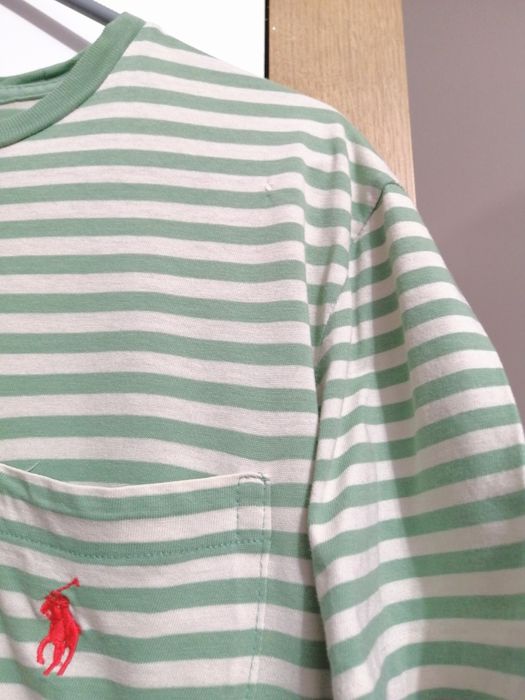 Damska koszulka, t-shirt, bluzka w paski Ralph Lauren