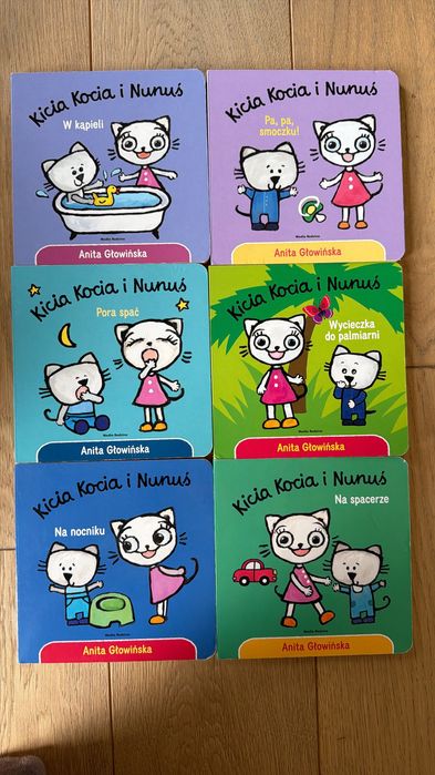 Zestaw książeczek Kicia Kocia